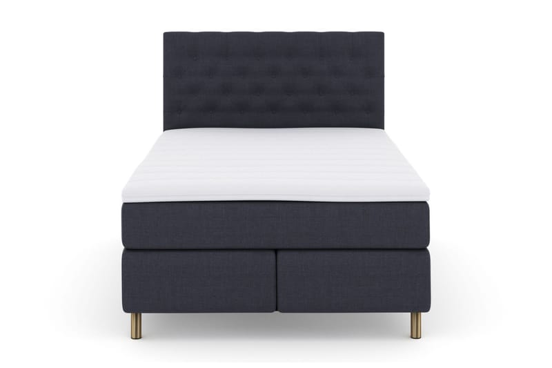 Select No 3 Kontinentalsäng 160x200 Fast, Blå/Koppar