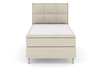 Select No 4 Komplett Sängpaket 120x200 Fast - Beige/Metall - Products - Möbler - Säng - Enkelsäng