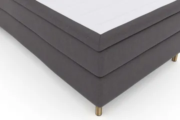 Select No 4 Komplett Sängpaket 120x200 Fast - Mörkgrå/Koppar - Products - Möbler - Säng - Enkelsäng
