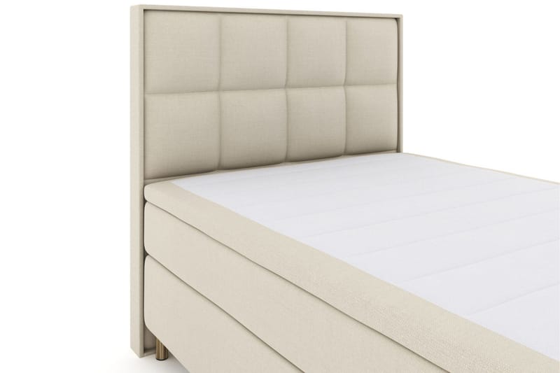 Select No 4 Komplett Sängpaket 160x200 Medium - Beige/Metall - Products - Möbler - Säng - Kontinentalsäng
