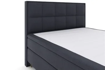 Select No 5 Komplett Sängpaket 180x200 Fast Latex - Blå/Metall V-form - Products - Möbler - Säng - Kontinentalsäng