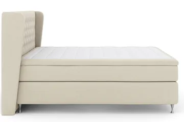 Select No 5 Komplett Sängpaket 210x210 Fast Latex - Beige/Silver - Products - Möbler - Säng - Kontinentalsäng