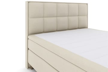 Select No 5 Komplett Sängpaket 210x210 Fast/Medium Latex - Beige/Koppar - Products - Möbler - Säng - Kontinentalsäng