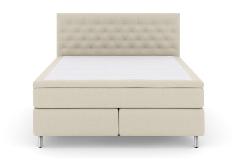 Select No 5 Kontinentalsäng 180x200 Fast/Medium Watergel - Beige/Metall - Products - Möbler - Säng - Kontinentalsäng