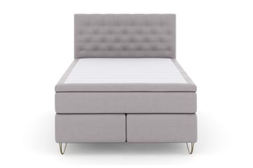 V-formade Metallben - Ljusgrå