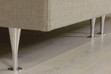 Sheraton Ställbar Säng 90x200 Medium Linonso - Beige - Products - Möbler - Säng - Ställbar säng