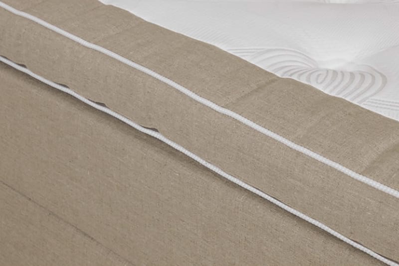 Sheraton Ställbar Säng 90x200 Medium Linonso - Beige - Products - Möbler - Säng - Ställbar säng
