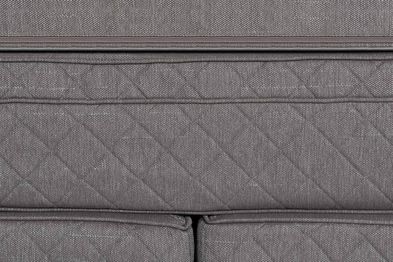 Sundborn Kontinentalsäng 210x210 Valbar - Grå - Products - Möbler - Säng - Kontinentalsäng