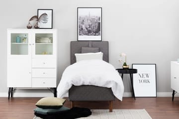 Sundborn Ramsäng 80x200 - Grå - Products - Möbler - Säng - Enkelsäng