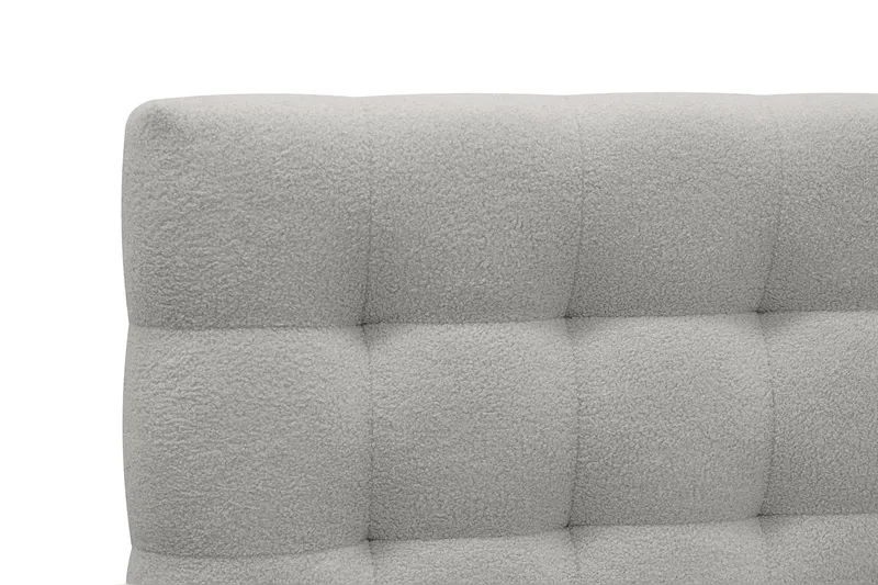 Teddy Komplett Sängpaket Sängram med Madrass 120x200 cm - Grå - Products - Möbler - Säng - Komplett sängpaket