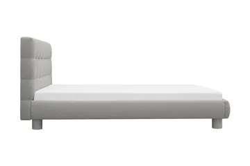 Teddy Komplett Sängpaket Sängram med Madrass 120x200 cm - Grå - Products - Möbler - Säng - Komplett sängpaket