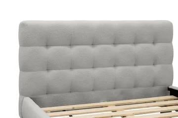 Teddy Komplett Sängpaket Sängram med Madrass 120x200 cm - Grå - Products - Möbler - Säng - Komplett sängpaket