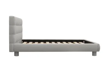 Teddy Komplett Sängpaket Sängram med Madrass 120x200 cm - Grå - Products - Möbler - Säng - Komplett sängpaket