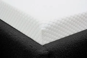 Teddy Komplett Sängpaket Sängram med Madrass 160x200 cm - Svart - Products - Möbler - Säng - Komplett sängpaket