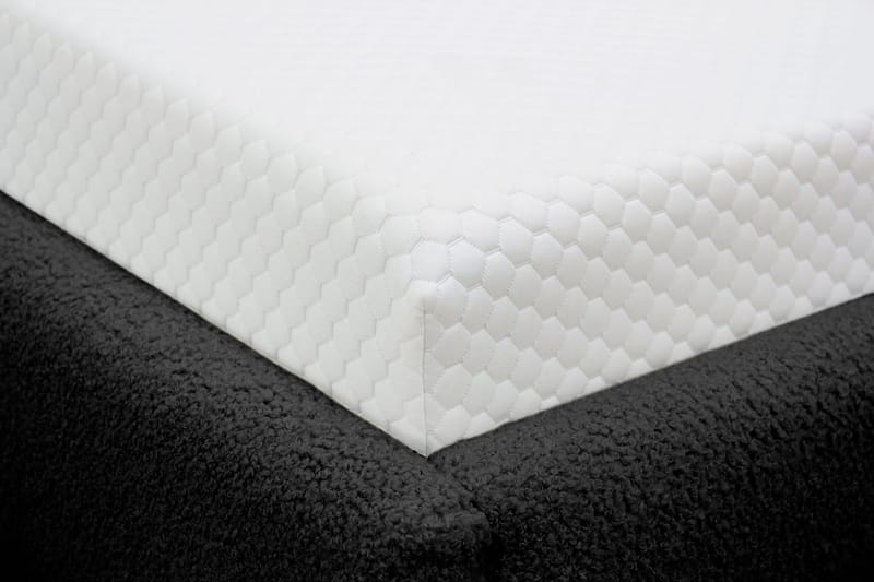 Teddy Komplett Sängpaket Sängram med Madrass 160x200 cm - Svart - Products - Möbler - Säng - Komplett sängpaket