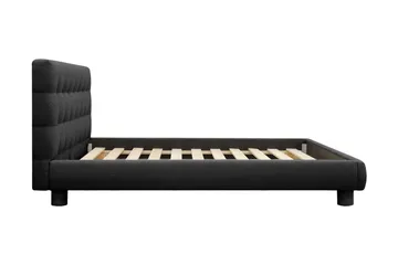Teddy Komplett Sängpaket Sängram med Madrass 160x200 cm - Svart - Products - Möbler - Säng - Komplett sängpaket