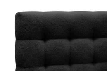 Teddy Komplett Sängpaket Sängram med Madrass 160x200 cm - Svart - Products - Möbler - Säng - Komplett sängpaket