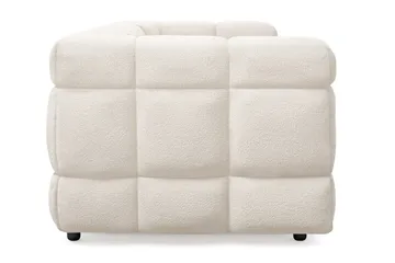 Elise 3-sits Bubblig Soffa - Beige Teddy - Products - Möbler - Soffa - 3 sits soffa