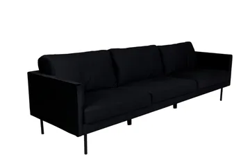 Zoom 3-sits soffa - Svart - Products - Möbler - Soffa - 3 sits soffa