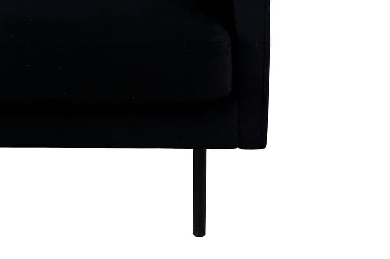 Zoom 3-sits soffa - Svart - Products - Möbler - Soffa - 3 sits soffa