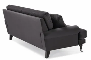 Andrew 2-sits Sammetssoffa - Mörkgrå - Products - Möbler - Soffa - 2 sits soffa