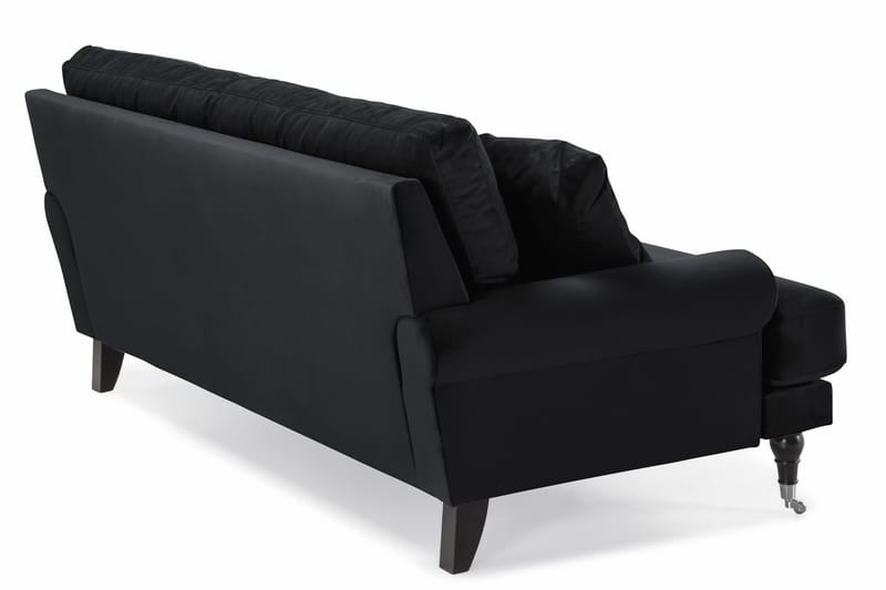 Andrew 2-sits Sammetssoffa - Svart - Products - Möbler - Soffa - 2 sits soffa