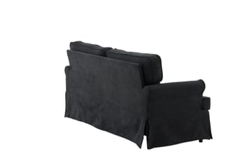 Anton 2-sits Soffa - Svart - Products - Möbler - Soffa - 2 sits soffa