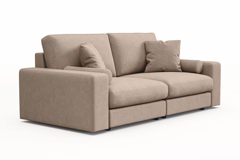 Arken Lyx 3-sits Djup Soffa i Tyg - Beige - Products - Möbler - Soffa - 3 sits soffa