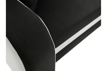 Alvared 3-sits Hörnbäddsoffa Universal - Blå/Vit - Products - Möbler - Soffa - Bäddsoffa - Bäddsoffa längsbäddad