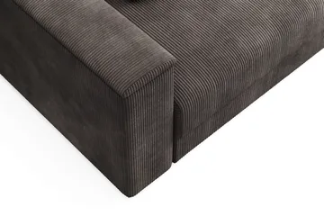Bergen Djup 3-sits Bäddsoffa med förvaring - Brown - Products - Möbler - Soffa - Bäddsoffa - 3 sits bäddsoffa