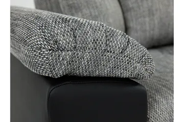 Camior Bäddsoffa m. Divan 3-sits - Grå - Products - Möbler - Soffa - Bäddsoffa - Bäddsoffa divan