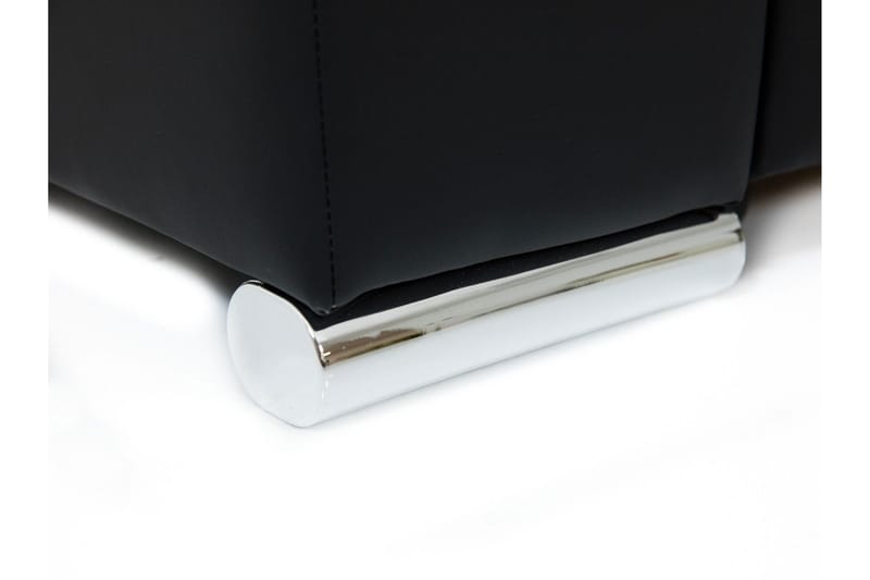 Camior Bäddsoffa med Divan 3-sits - Svart - Products - Möbler - Soffa - Bäddsoffa - Bäddsoffa divan