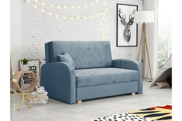 Denegal 2-sits Bäddsoffa Light Blue/Dark Blue - Products - Möbler - Soffa - Bäddsoffa - 2 sits bäddsoffa