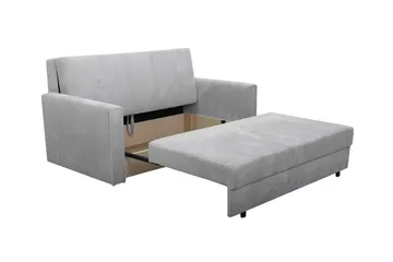 Denegal 2-sits liten bäddsoffa i Manchester - Grå - Products - Möbler - Soffa - Bäddsoffa - 2 sits bäddsoffa