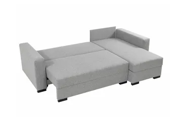 Denegal 3-sits Hörnbäddsoffa - Grå - Products - Möbler - Soffa - Bäddsoffa - Hörnbäddsoffa