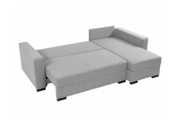 Denegal 3-sits Hörnbäddsoffa - Mörkgrå - Products - Möbler - Soffa - Bäddsoffa - Hörnbäddsoffa