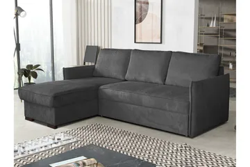 Denegal 3-sits Hörnbäddsoffa - Products - Möbler - Soffa - Bäddsoffa - Hörnbäddsoffa