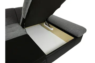 Dewitt 6-sits Bäddsoffa - Mörkgrå - Products - Möbler - Soffa - Bäddsoffa - U bäddsoffa