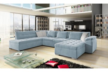 Dynir 4-sits Bäddsoffa - Blå - Products - Möbler - Soffa - Bäddsoffa - Bäddsoffa divan