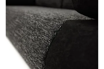Emma Bäddsoffa 200x94x76 cm - Svart/Grå - Products - Möbler - Soffa - Bäddsoffa - Bäddsoffa längsbäddad