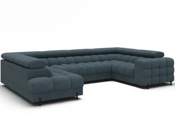 Fectory 6-sits Bubblig Hörnbäddsoffa med Schäslong och förvaring Vänster - Jaffray 40 - Products - Möbler - Soffa - Bäddsoffa - Hörnbäddsoffa