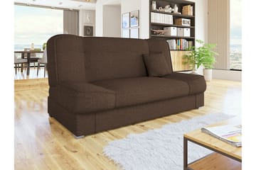 Gabi Soffa 175x80x80 cm - Brun - Products - Möbler - Soffa - Bäddsoffa - 4 sits bäddsoffa