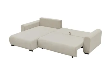 Handda Bäddsoffa med Divan 3-sits i Chenille - Marinblå - Products - Möbler - Soffa - Bäddsoffa - Bäddsoffa divan