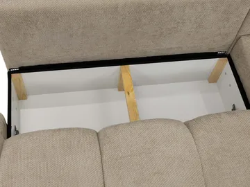 Handu 4-sits Divansoffa Höger - Products - Möbler - Soffa - Bäddsoffa - Hörnbäddsoffa