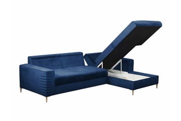 Kintore 3-sits Hörnbäddsoffa Dark blue - Products - Möbler - Soffa - Bäddsoffa - Hörnbäddsoffa