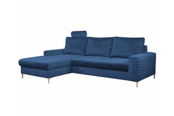 Kintore 3-sits Hörnbäddsoffa Dark blue - Products - Möbler - Soffa - Bäddsoffa - Hörnbäddsoffa