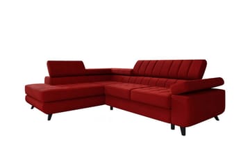 Kintore 3-sits Hörnbäddsoffa Red - Products - Möbler - Soffa - Bäddsoffa - Hörnbäddsoffa