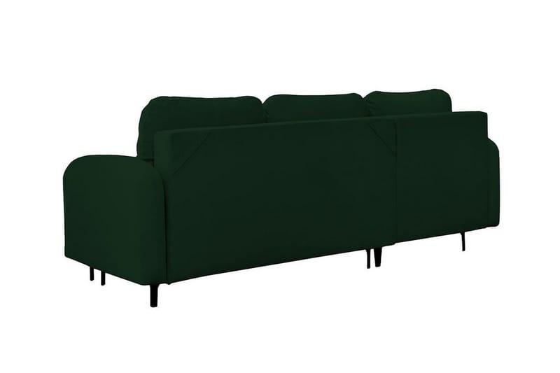 Knocklong 3-sits Hörnbäddsoffa Dark green - Products - Möbler - Soffa - Bäddsoffa - Bäddsoffa divan