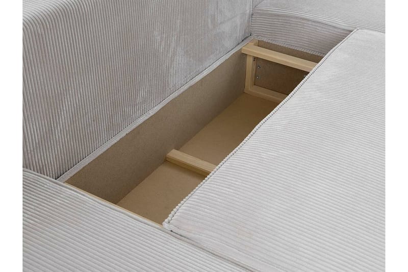 Knocklong 4-sits Hörnbäddsoffa - Cream - Products - Möbler - Soffa - Bäddsoffa - U bäddsoffa