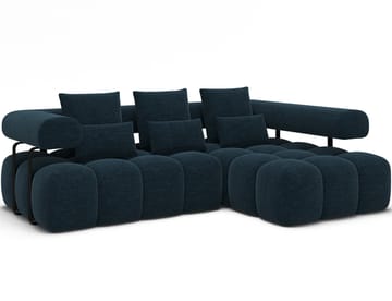 Levvi 3-sits Bubblig Bäddsoffa med Divan Höger - Manhattan 40 - Products - Möbler - Soffa - Bäddsoffa - Hörnbäddsoffa